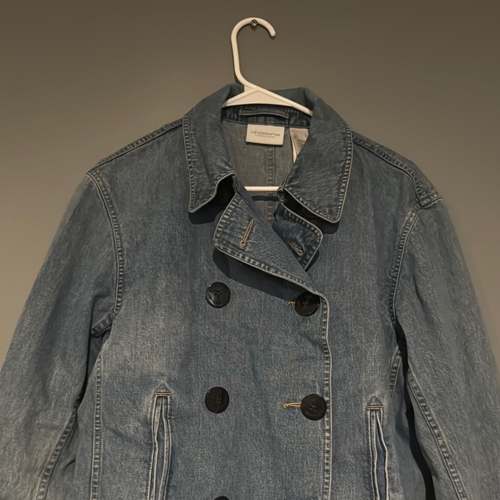 Liz‎ Claiborne Blue Denim Jacket - Picture 2 of 7
